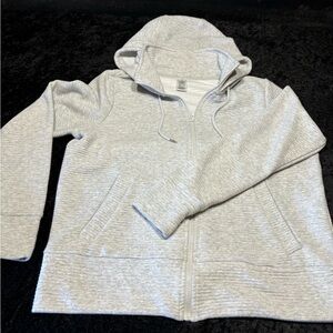 Ladies active wear full zip hoodie